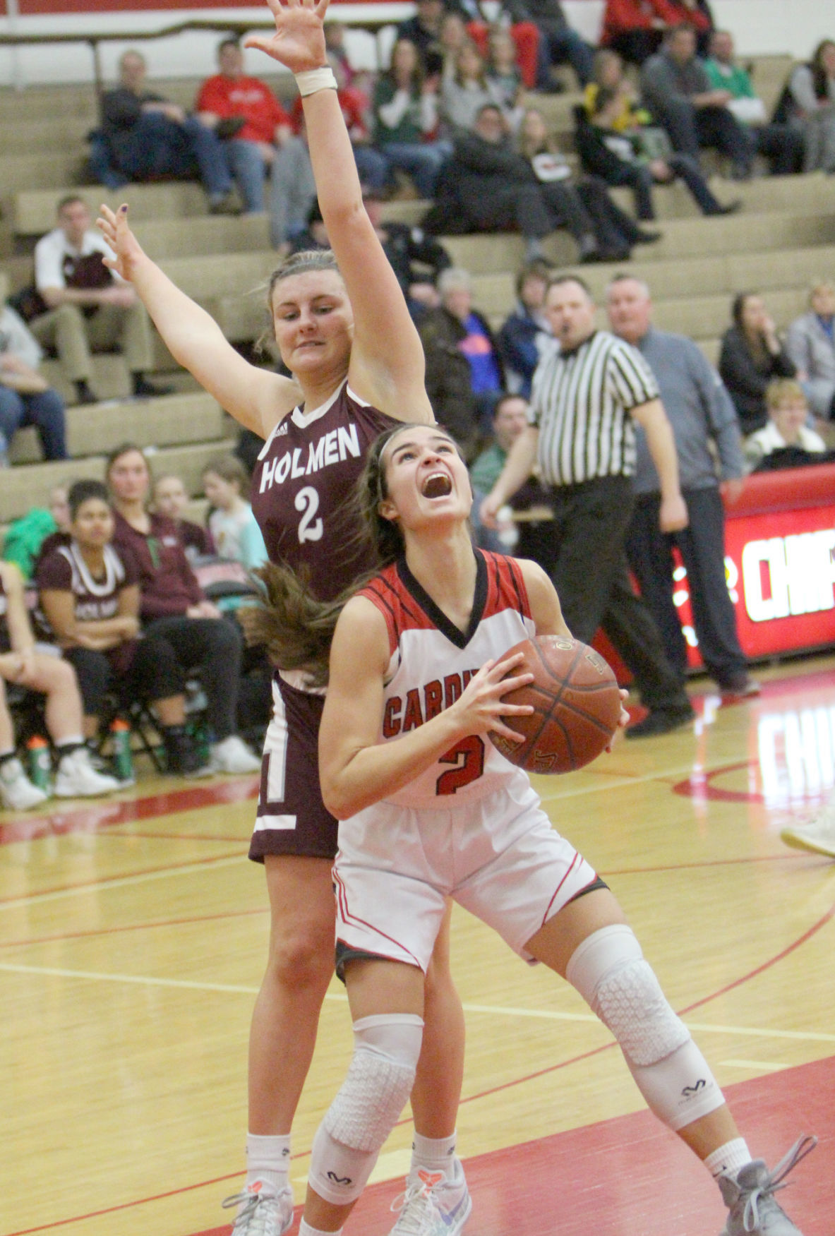 Holmen at Chi-Hi girls basketball 2-10-20